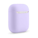 Maxbell Headphones Case Dustproof Soft Silicone for Apple AirPods  Purple