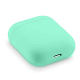 Maxbell Headphones Case Dustproof Soft Silicone for Apple AirPods  Light Green