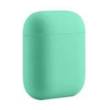 Maxbell Headphones Case Dustproof Soft Silicone for Apple AirPods  Light Green