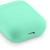 Maxbell Headphones Case Dustproof Soft Silicone for Apple AirPods  Light Green