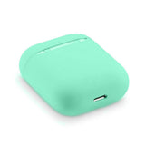 Maxbell Headphones Case Dustproof Soft Silicone for Apple AirPods  Light Green