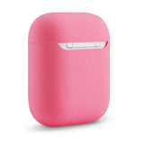 Maxbell Headphones Case Dustproof Soft Silicone for Apple AirPods  Cute Pink