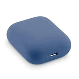 Maxbell Headphones Case Dustproof Soft Silicone for Apple AirPods  Dark Blue