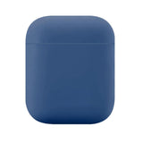 Maxbell Headphones Case Dustproof Soft Silicone for Apple AirPods  Dark Blue