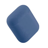 Maxbell Headphones Case Dustproof Soft Silicone for Apple AirPods  Dark Blue