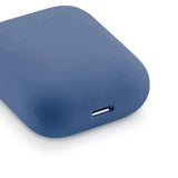 Maxbell Headphones Case Dustproof Soft Silicone for Apple AirPods  Dark Blue