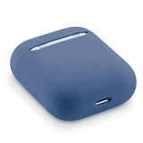 Maxbell Headphones Case Dustproof Soft Silicone for Apple AirPods  Dark Blue