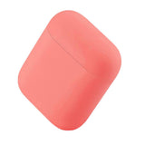 Maxbell Headphones Case Dustproof Soft Silicone for Apple AirPods  Light Red