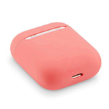 Maxbell Headphones Case Dustproof Soft Silicone for Apple AirPods  Light Red