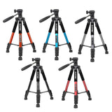 Maxbell Set of 1 Professional Portable Travel Aluminum Tripod Pan for SLR DSLR Black