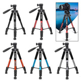 Maxbell Set of 1 Professional Portable Travel Aluminum Tripod Pan for SLR DSLR Black