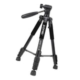 Maxbell Set of 1 Professional Portable Travel Aluminum Tripod Pan for SLR DSLR Black