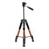Maxbell Set of 1 Professional Portable Travel Aluminum Tripod Pan for SLR DSLR Orange