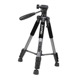 Maxbell Set of 1 Professional Portable Travel Aluminum Tripod Pan for SLR DSLR Silver