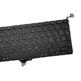 Maxbell Keyboard for Macbook Pro Unibody A1278 MB467 Black (For Backlit) Black