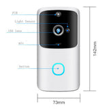 Maxbell New Smart Wireless Doorbell WiFi IR Home Security Door Bell with Chime