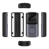 Maxbell New Smart Wireless Doorbell WiFi IR Home Security Door Bell with Chime
