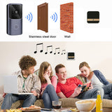 Maxbell New Smart Wireless Doorbell WiFi IR Home Security Door Bell with Chime