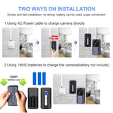 Maxbell New Smart Wireless Doorbell WiFi IR Home Security Door Bell with Chime