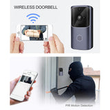 Maxbell New Smart Wireless Doorbell WiFi IR Home Security Door Bell with Chime