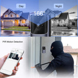 Maxbell New Smart Wireless Doorbell WiFi IR Home Security Door Bell with Chime