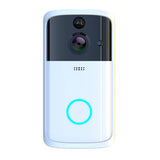 Maxbell HD Wifi Anti-theft Video Doorbell Wire-Free Security APP-Control Bell Silver