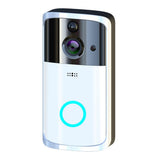 Maxbell HD Wifi Anti-theft Video Doorbell Wire-Free Security APP-Control Bell Silver