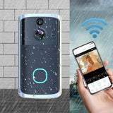 Maxbell Silver Wireless Video Doorbell Wire-Free Night Vision Camera w/Chime US-plug