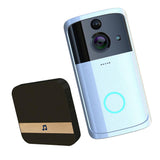 Maxbell Silver Wireless Video Doorbell Wire-Free Night Vision Camera w/Chime AU-plug
