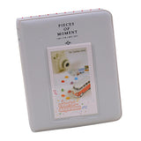 Maxbell 64-pocket Photo Album for fujifilm instax mini 8, 9 7s 50 90 Film White