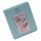 Maxbell 64-pocket Photo Album for fujifilm instax mini 8, 9 7s 50 90 Film Light Blue
