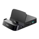 Maxbell 7 in 1 USB Type-C HUB HDMI SD/TF Docking Station Phone Holder Power Adapter
