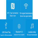 Maxbell Receiver Adapter NFC 3.5mm Audio  Stereo Receiver Dongle