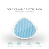 Maxbell Silicone Anti-splash Filter Mask Outdoor Protective Face Mask