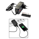 Maxbell 2.1A 30W 3V 4.5V 5V 6V 7.5V 9V 12V AC DC Charger USB Port Power Adapter