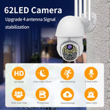Maxbell 1080P HD Waterproof Outdoor PTZ Wifi Security Camera Night Vision USPlug 16G