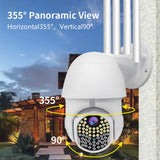 Maxbell 1080P HD Waterproof Outdoor PTZ Wifi Security Camera Night Vision USPlug 16G