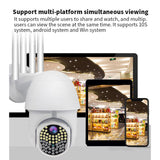 Maxbell 1080P HD Waterproof Outdoor PTZ Wifi Security Camera Night Vision USPlug 64G