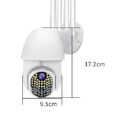 Maxbell 1080P HD Waterproof Outdoor PTZ Wifi Security Camera Night Vision USPlug 64G
