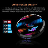 Maxbell Smart H96 Max X3 Dual Wifi HDMI 2.1 A55 Box 4GB + 128GB EU Plug