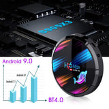 Maxbell Android 9.0 BT4.0 2.4G/5G Dual Wifi HDMI 2.1 H96 Max X3 TV H265 3D