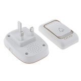 Maxbell Wireless Doorbell Waterproof 300M Range Door Bell with 36 Songs Ring UK Plug