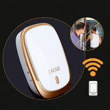 Maxbell Wireless Doorbell Waterproof 300M Range Door Bell with 36 Songs Ring UK Plug