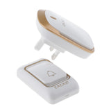 Maxbell Wireless Doorbell Waterproof 300M Range Door Bell with 36 Songs Ring UK Plug