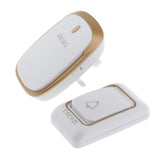 Maxbell Wireless Doorbell Waterproof 300M Range Door Bell with 36 Songs Ring UK Plug