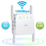 Maxbell AC1200Mbps WIFI Repeater&Dual Band 2.4G& 5G Wireless Range Extender