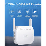 Maxbell AC1200Mbps WIFI Repeater&Dual Band 2.4G& 5G Wireless Range Extender