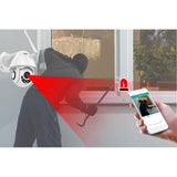 Maxbell 1080P WIFI Two-Way PTZ Control Outdoor IP Dome Camera 2MP Waterproof AP Mode
