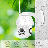 Maxbell 1080P WIFI PTZ IP Speed Dome Camera 2MP Audio Record IP66 IR Home Security