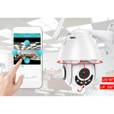 Maxbell 1080P WIFI PTZ IP Speed Dome Camera 2MP Audio Record IP66 IR Home Security